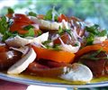 Tomato and mozzarella salad